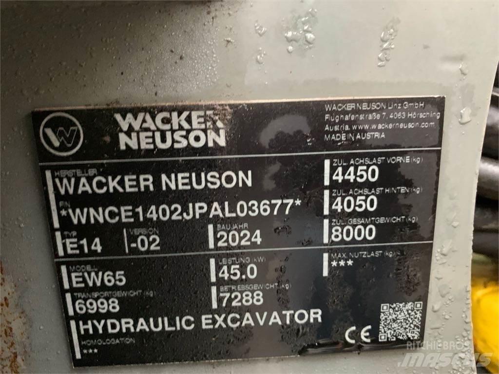 Wacker Neuson EW65 轮式挖掘机