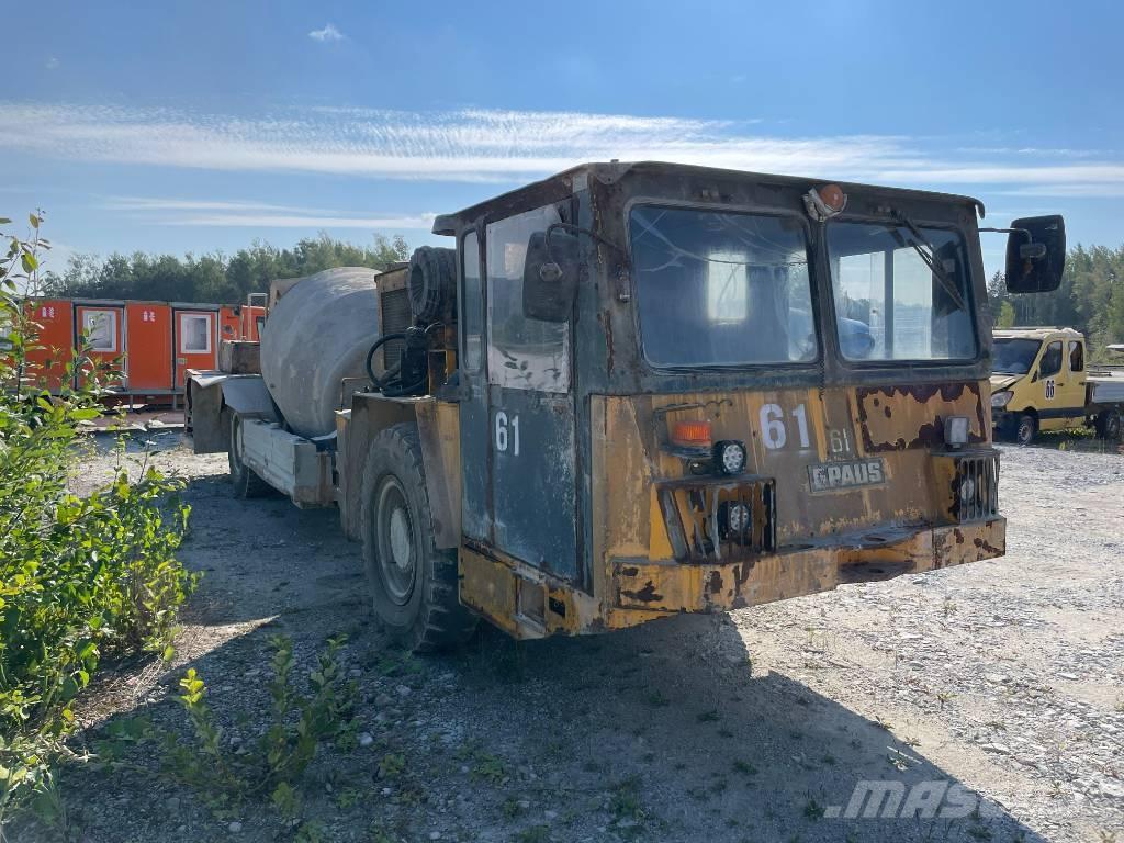 Paus UNI 50 混凝土搅拌车