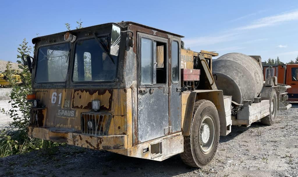 Paus UNI 50 混凝土搅拌车