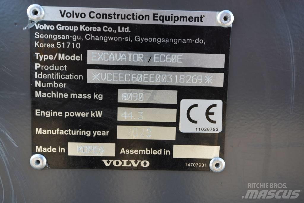 Volvo EC 60 E 小型挖掘机