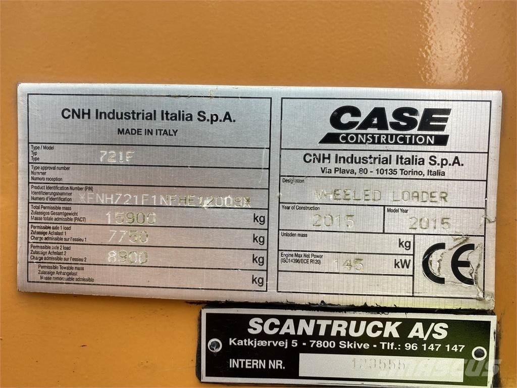 CASE 721F 轮式装载机