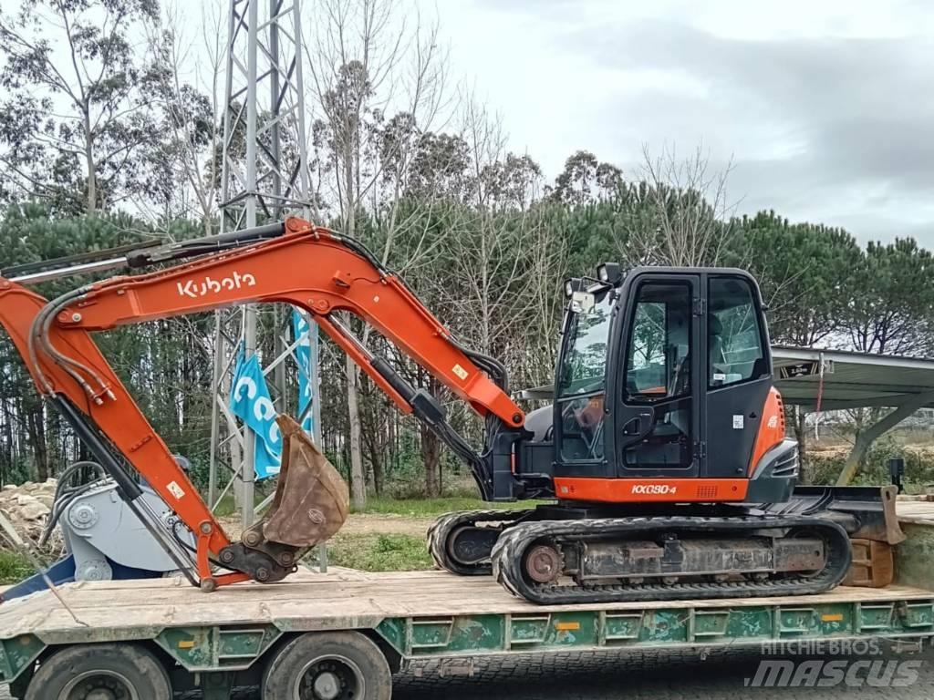Kubota KX 080-4 中型挖掘机