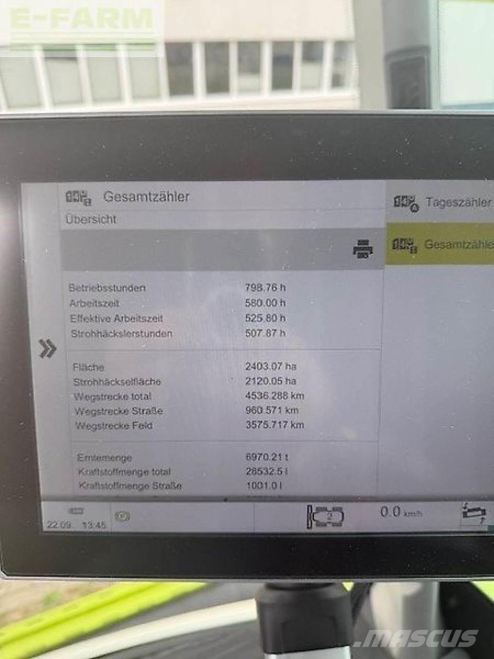 CLAAS lexion 7500 联合收割机
