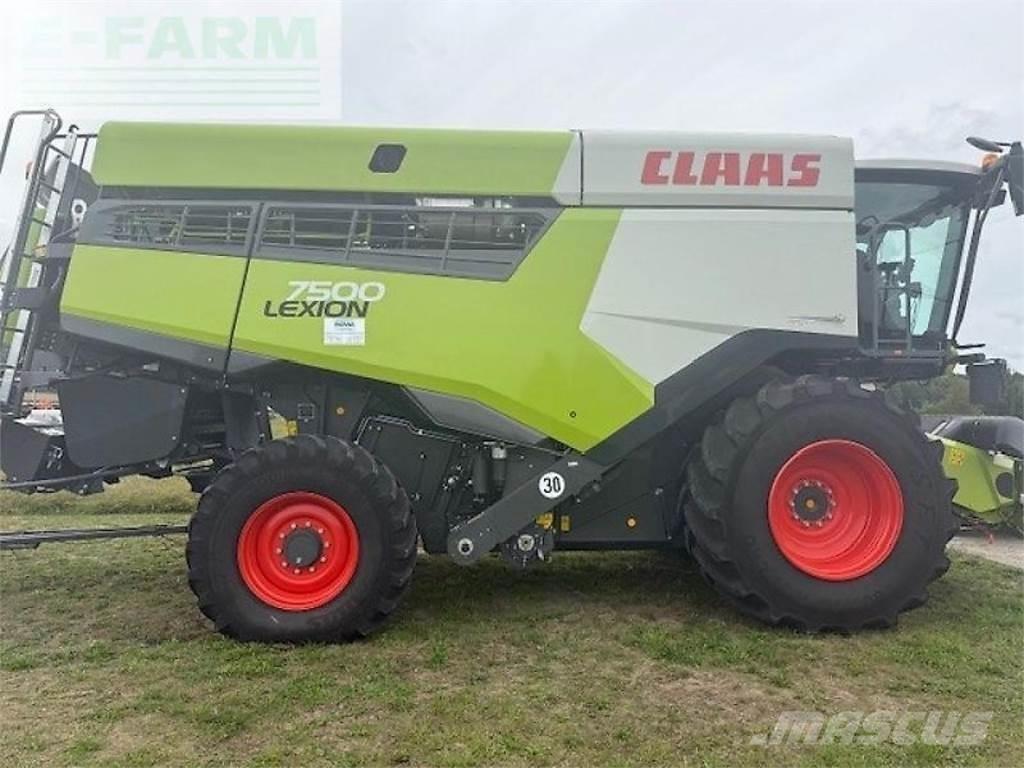 CLAAS lexion 7500 联合收割机