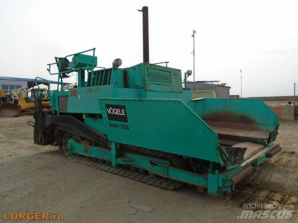 Vögele Super 2000 沥青摊铺机