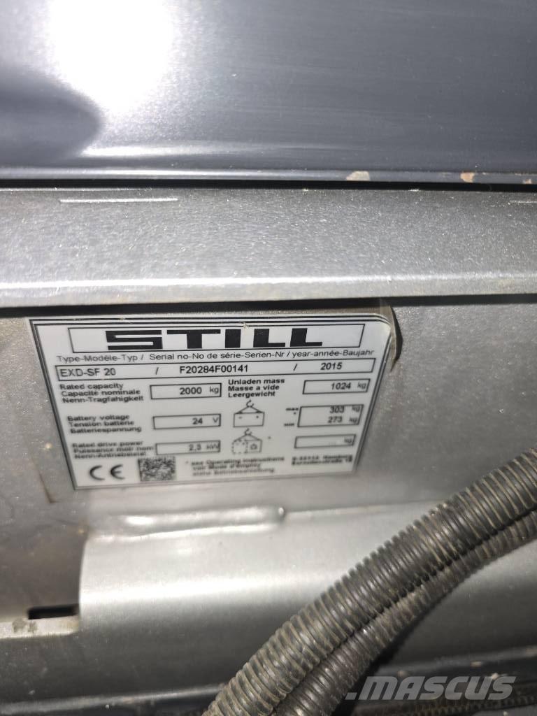 Still EXD SF 20I 行走式堆垛机
