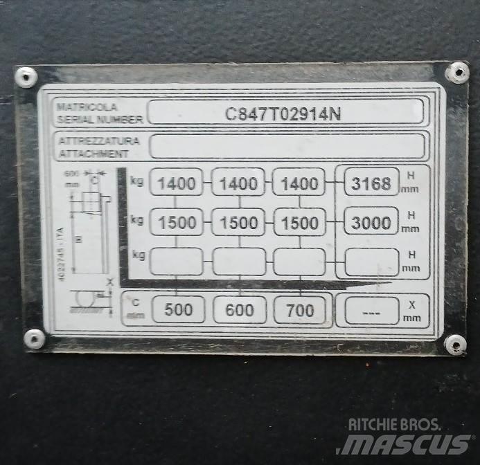 Yale MS15XSL 手推堆垛车