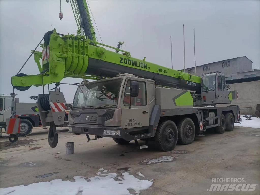 Zoomlion ZTC 500 V 全地面起重机︳移动式起重机