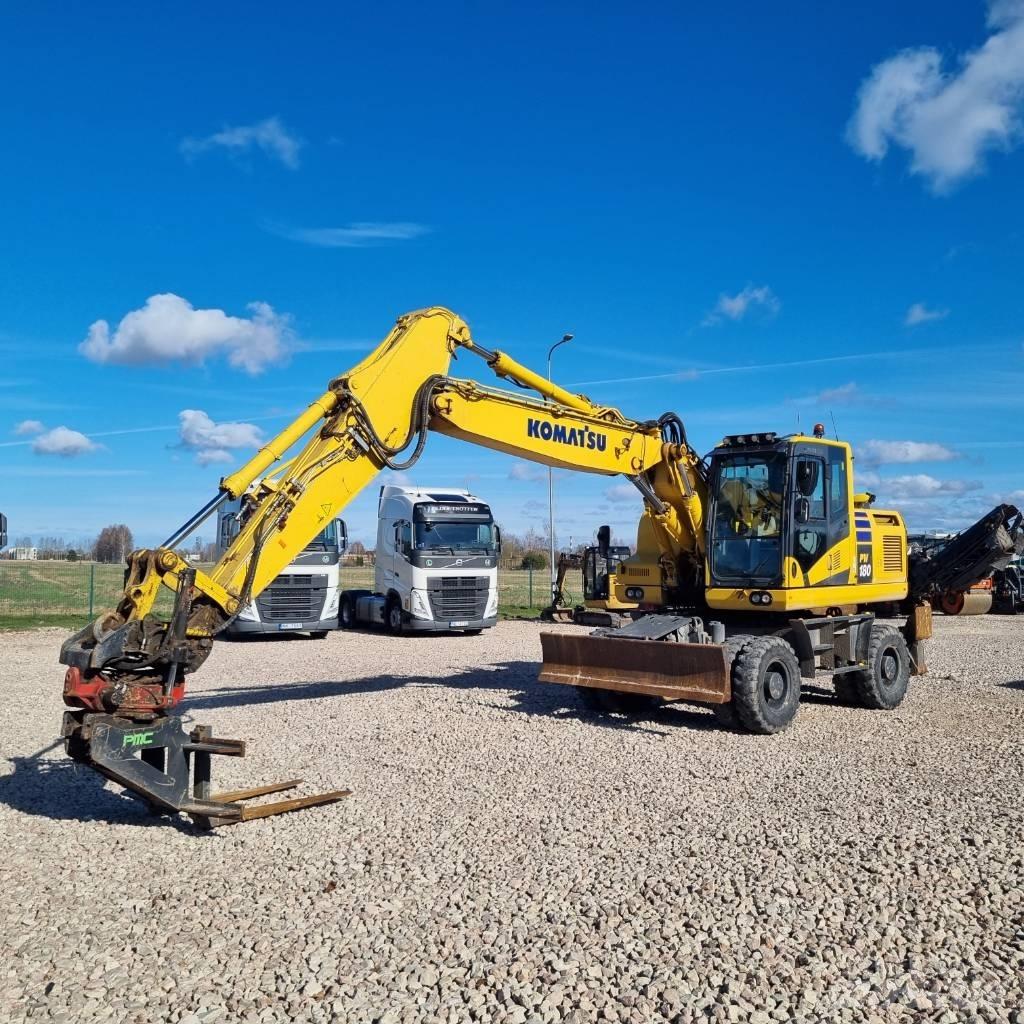 Komatsu PW180 - 11E0 轮式挖掘机