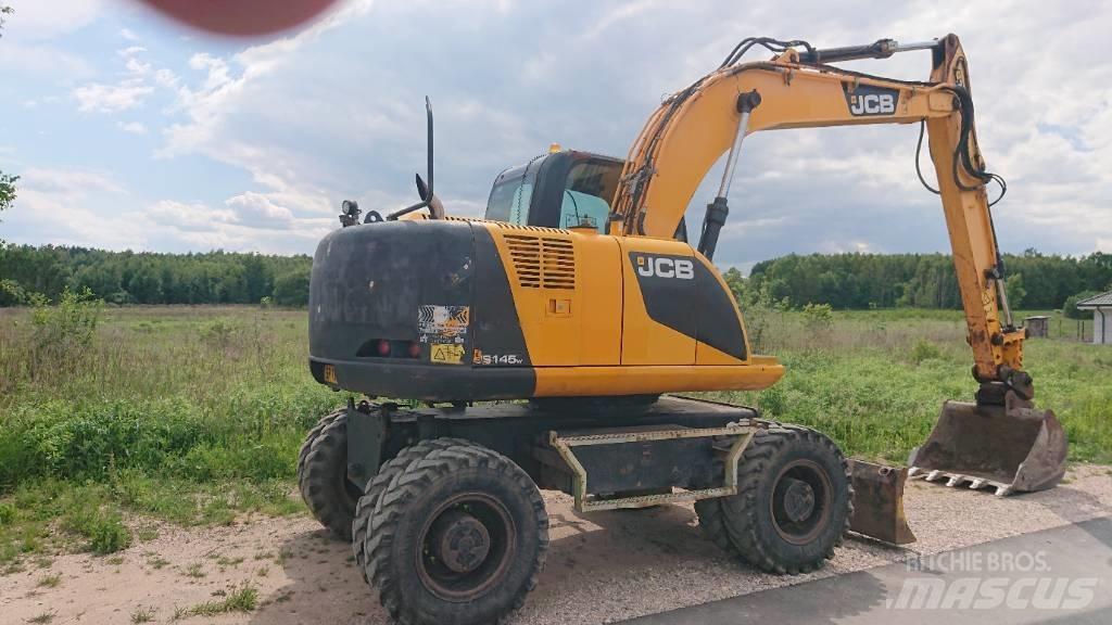 JCB JS 145 W 轮式挖掘机