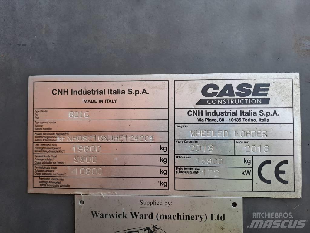 CASE 821GXR 轮式装载机