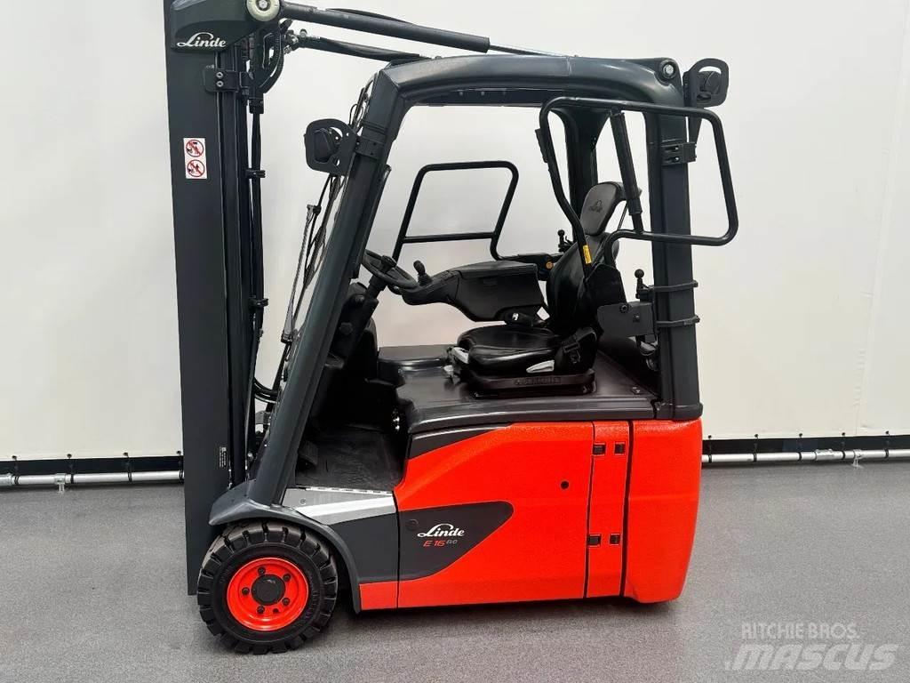 Linde 386 E 16-02 电动叉车