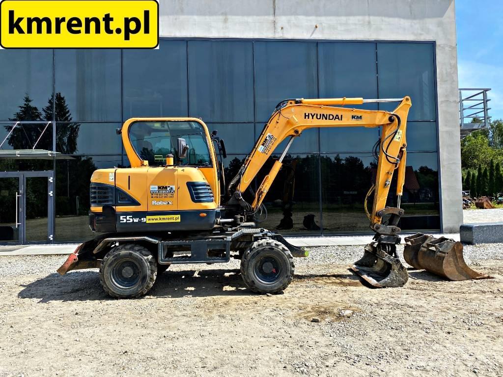 Hyundai Robex 55-9 A 轮式挖掘机