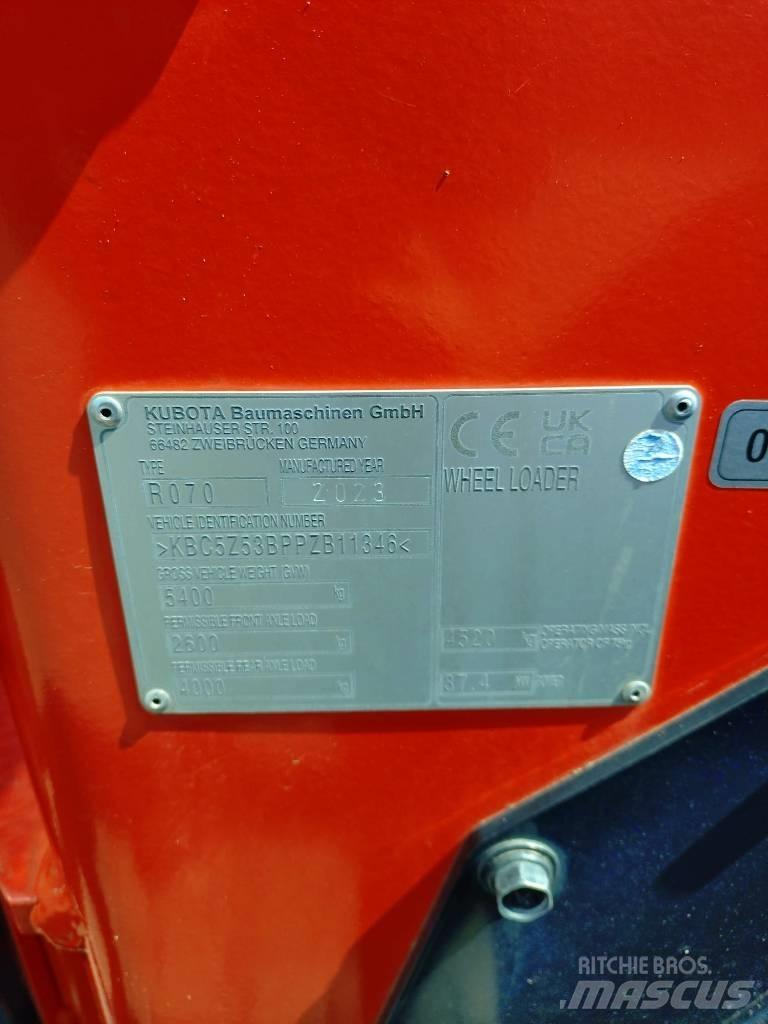 Kubota R 070 轮式装载机