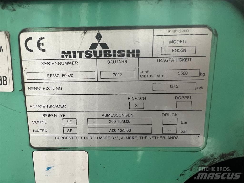 Mitsubishi FG 55 N 天然气叉车