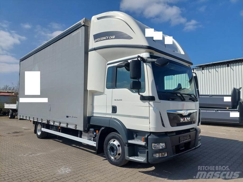 MAN TGL 8.220 篷布货车