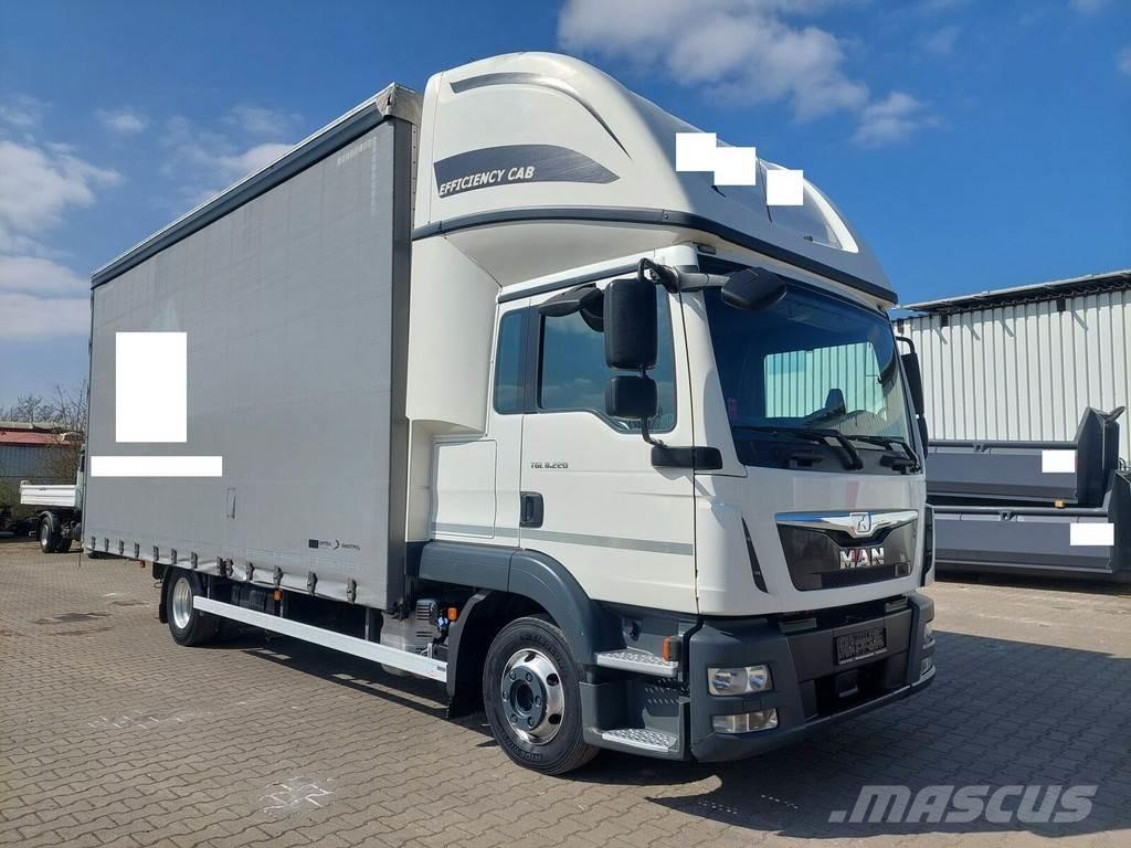 MAN TGL 8.220 篷布货车