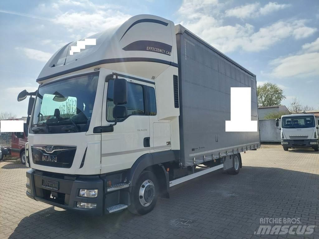 MAN TGL 8.220 篷布货车