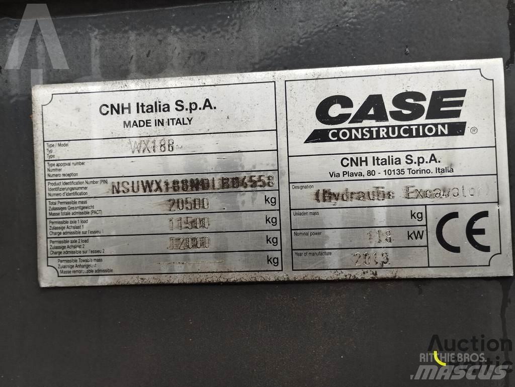 CASE WX 188 轮式挖掘机