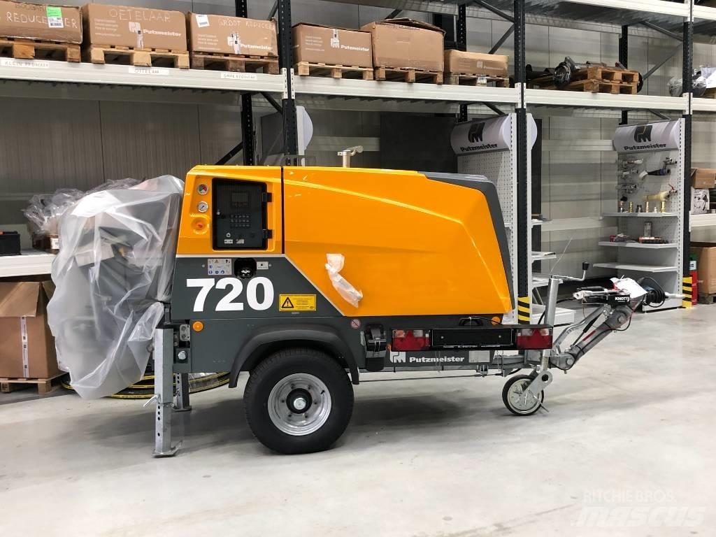 Putzmeister P 720 混凝土输送泵|布料机