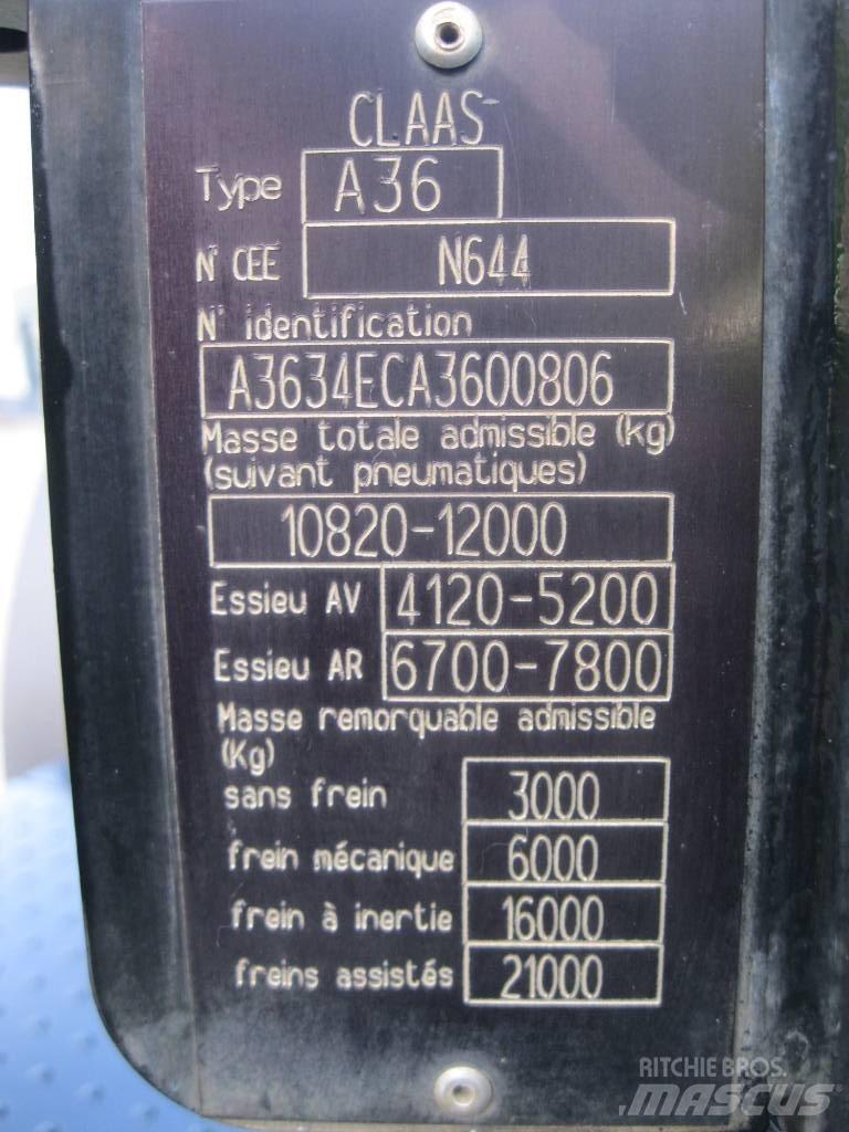 CLAAS Arion 650 CIS 拖拉机/农用车