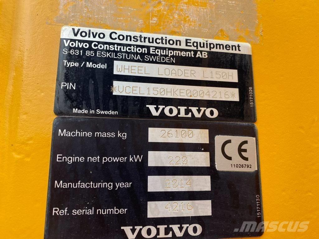 Volvo L 150 H 轮式装载机