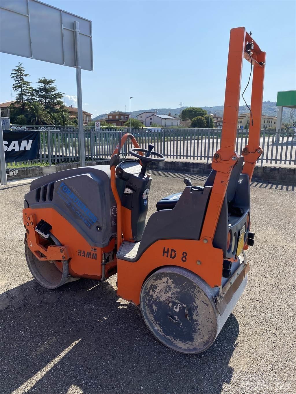 Hamm HD 8 双轮压路机