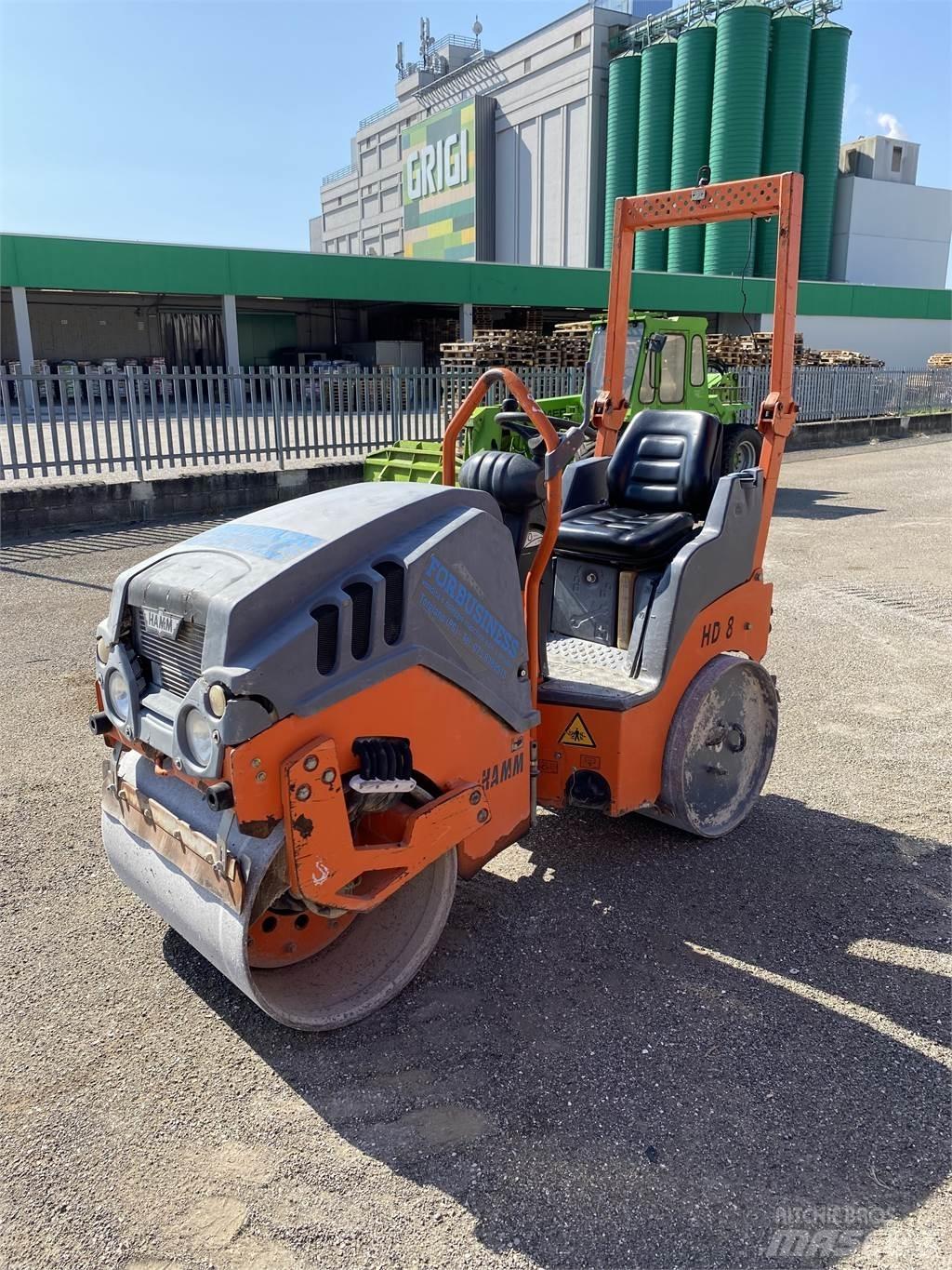 Hamm HD 8 双轮压路机