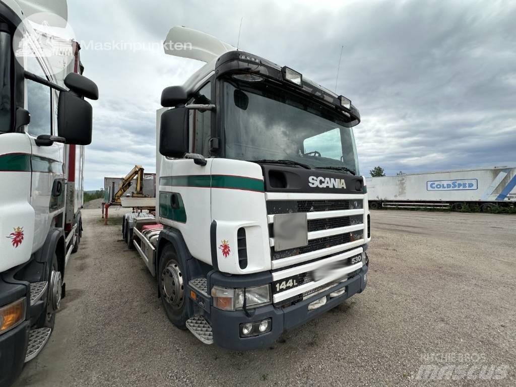Scania R 124 LB 集装箱叉车