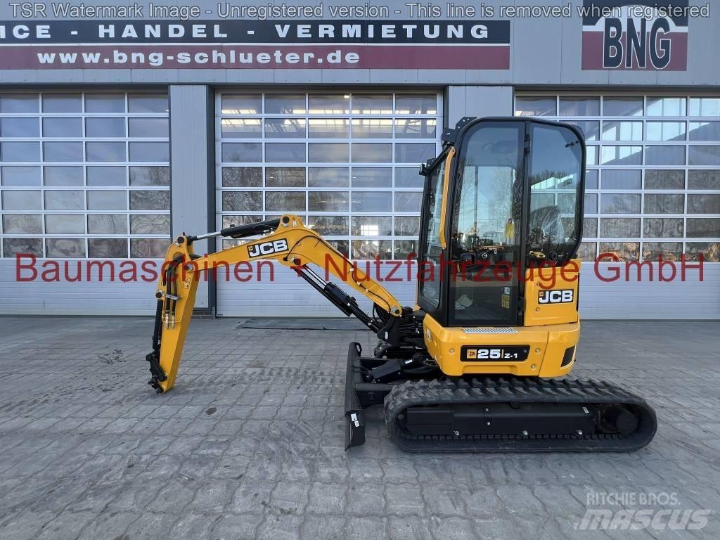 JCB 25Z -werkneu- 小型挖掘机