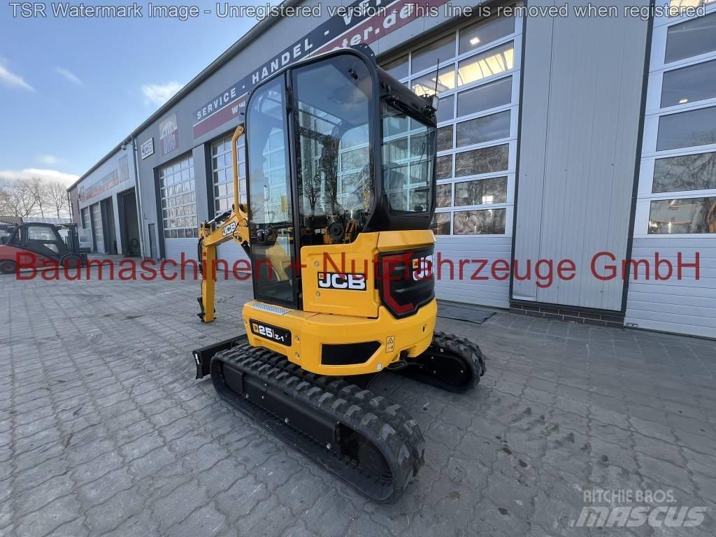 JCB 25Z -werkneu- 小型挖掘机
