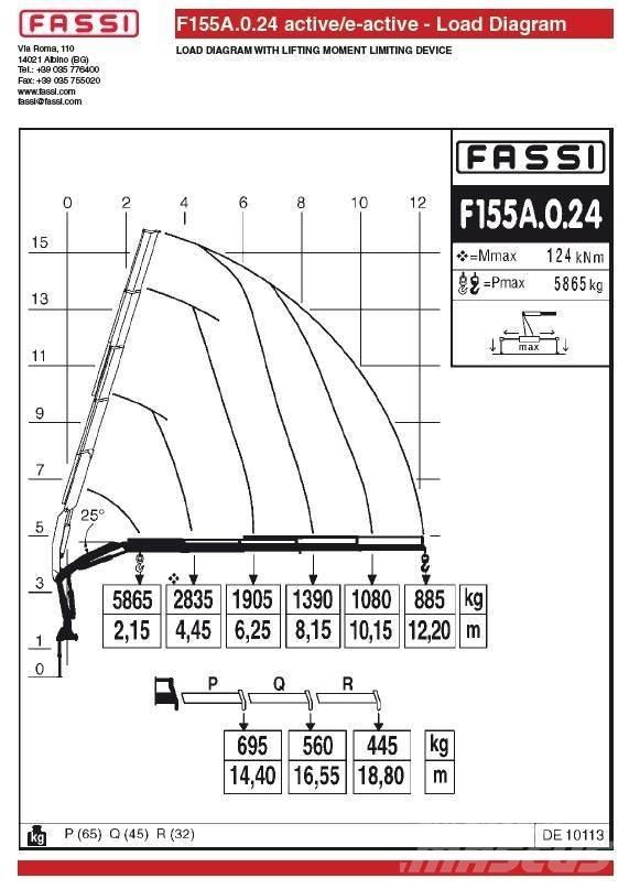 Fassi F155A.0.24 随车折臂吊