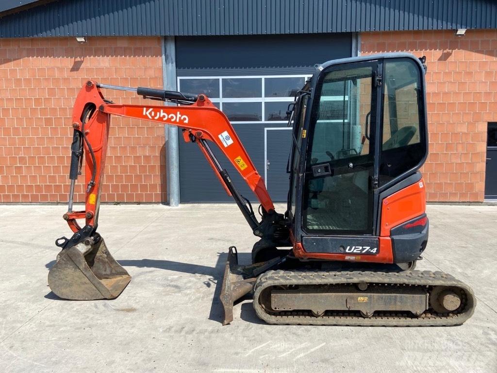 Kubota U 27-4 小型挖掘机