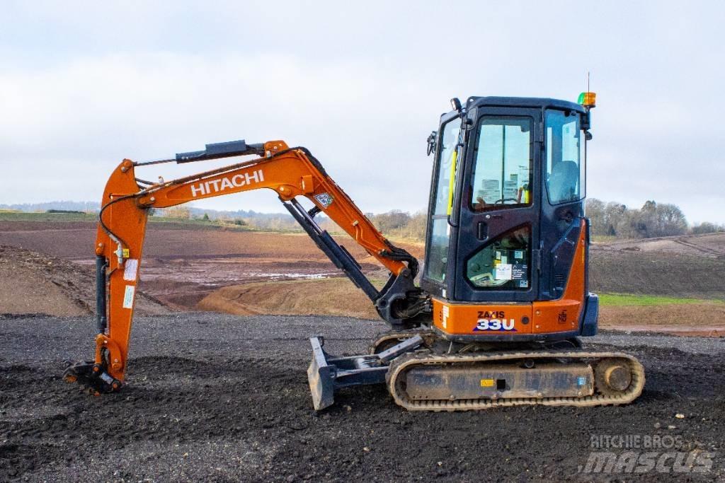 Hitachi ZX33U-6 小型挖掘机