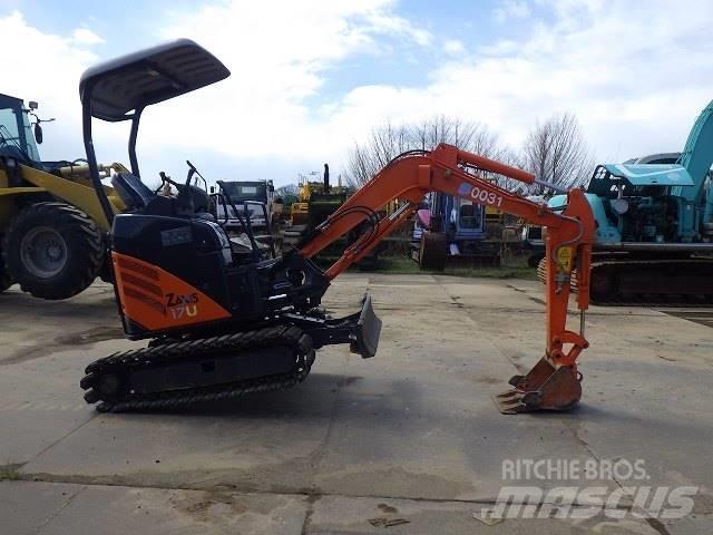 Hitachi ZX 17 U-2 小型挖掘机