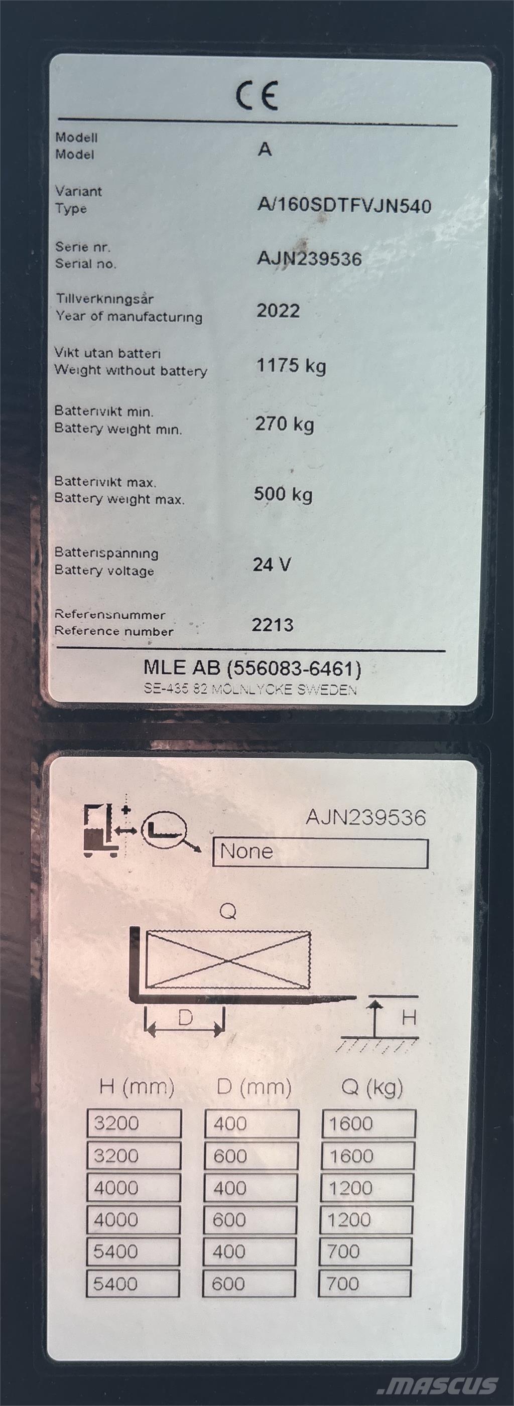 Atlet A160 行走式堆垛机