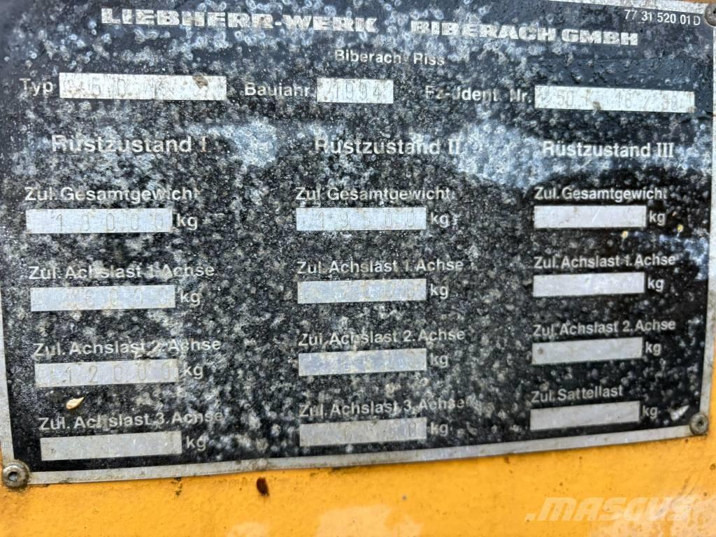 Liebherr 50 K 塔式起重机