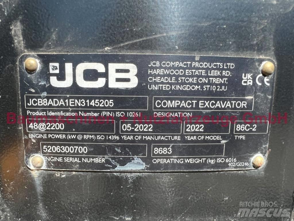 JCB 86C-2 Mono -Demo- 中型挖掘机