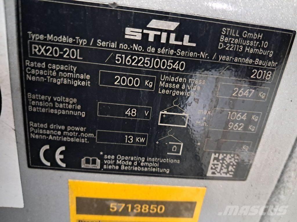 Still RX20-20L 电动叉车