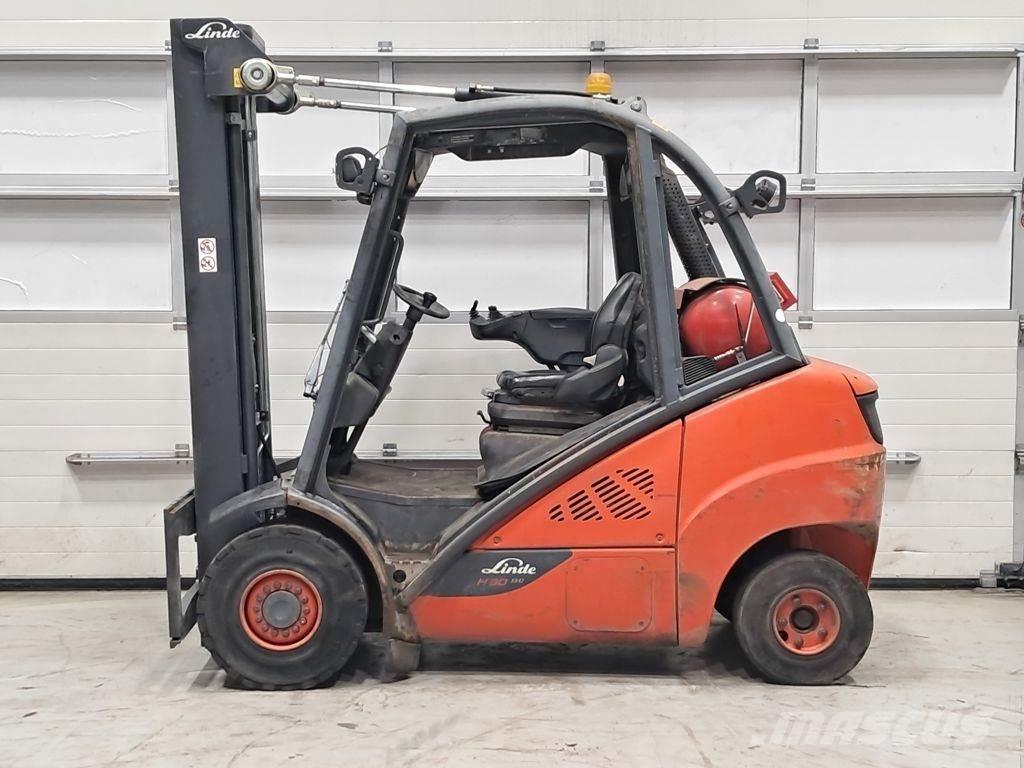 Linde H30T-02 天然气叉车
