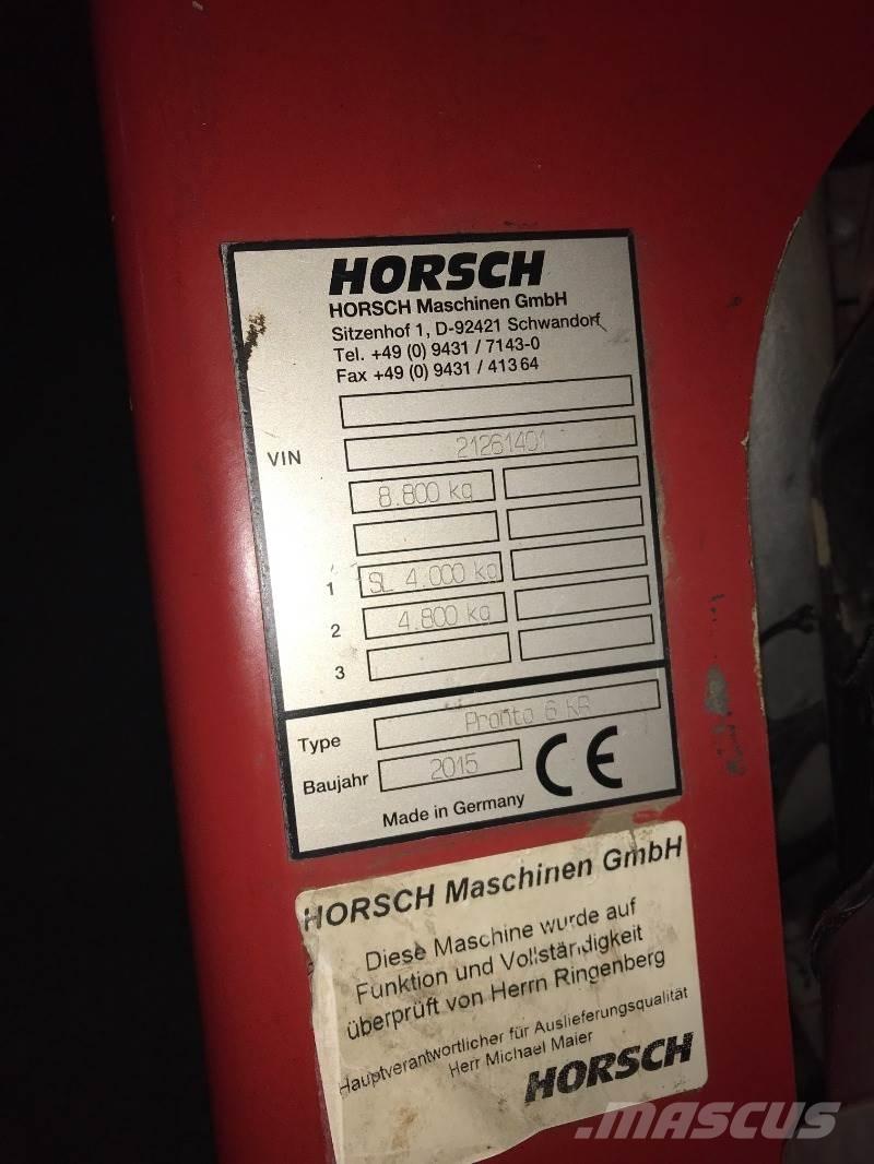 Horsch Pronto 6  KR 多功能条播机
