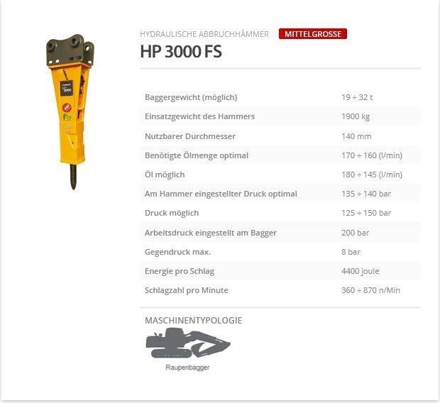 Indeco HP 3000 FS 破碎锤