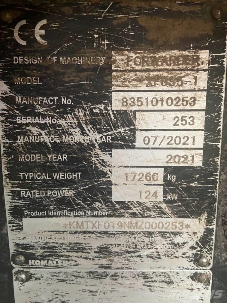 Komatsu 835tx 集运机