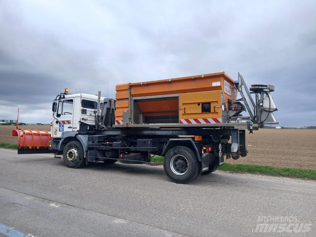 MAN FE 310 工程吊钩车