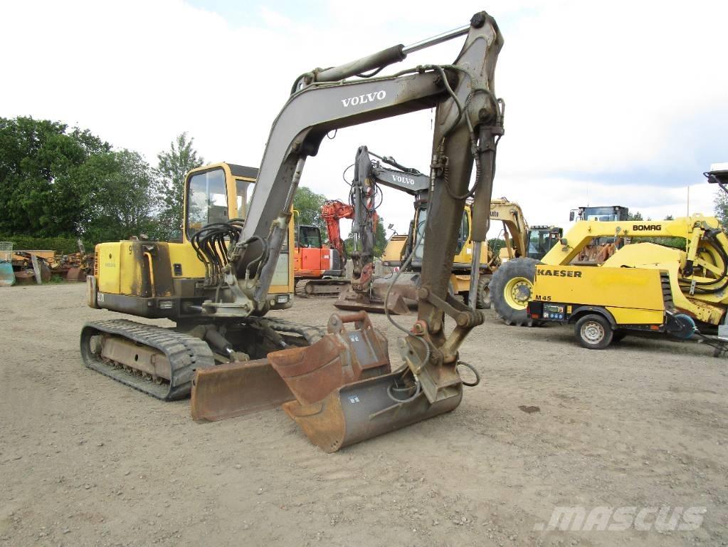Volvo EC 70  ECR 88 中型挖掘机