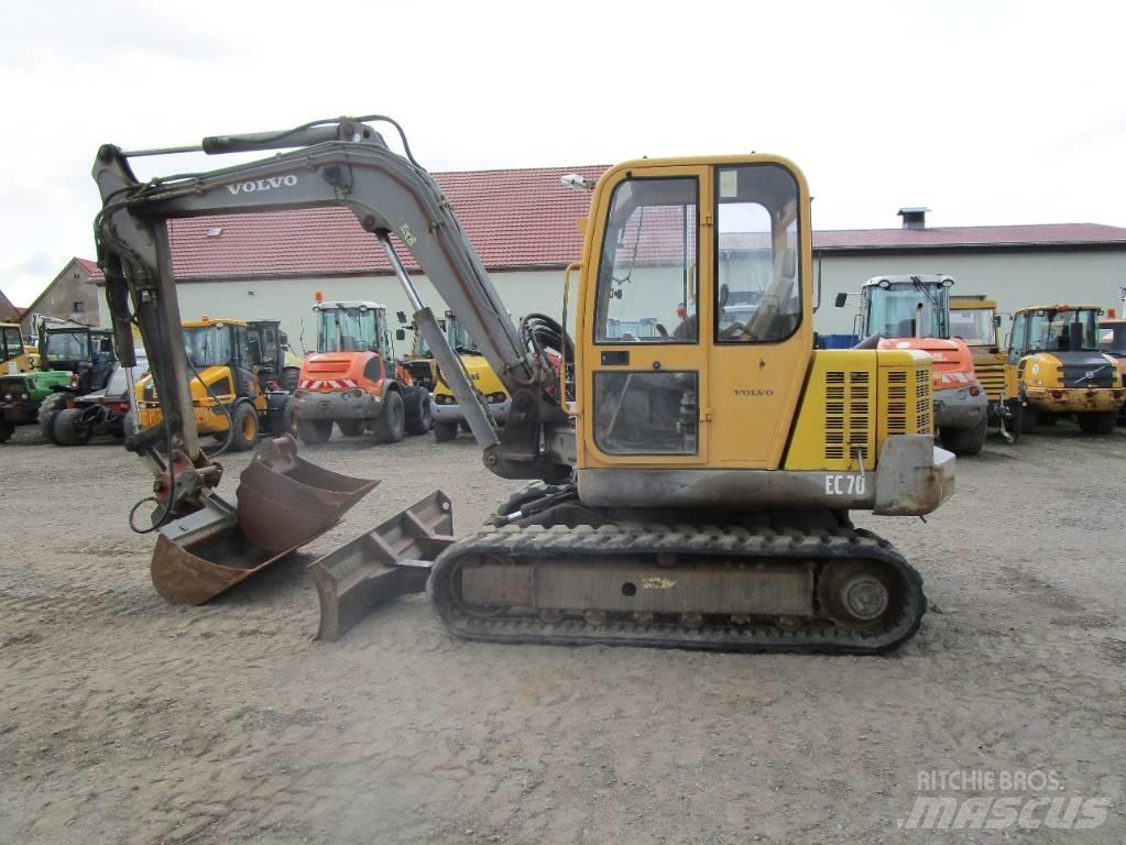 Volvo EC 70  ECR 88 中型挖掘机