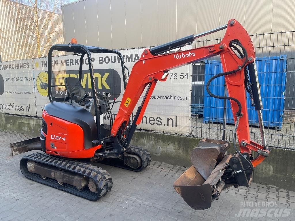 Kubota U 27-4 小型挖掘机