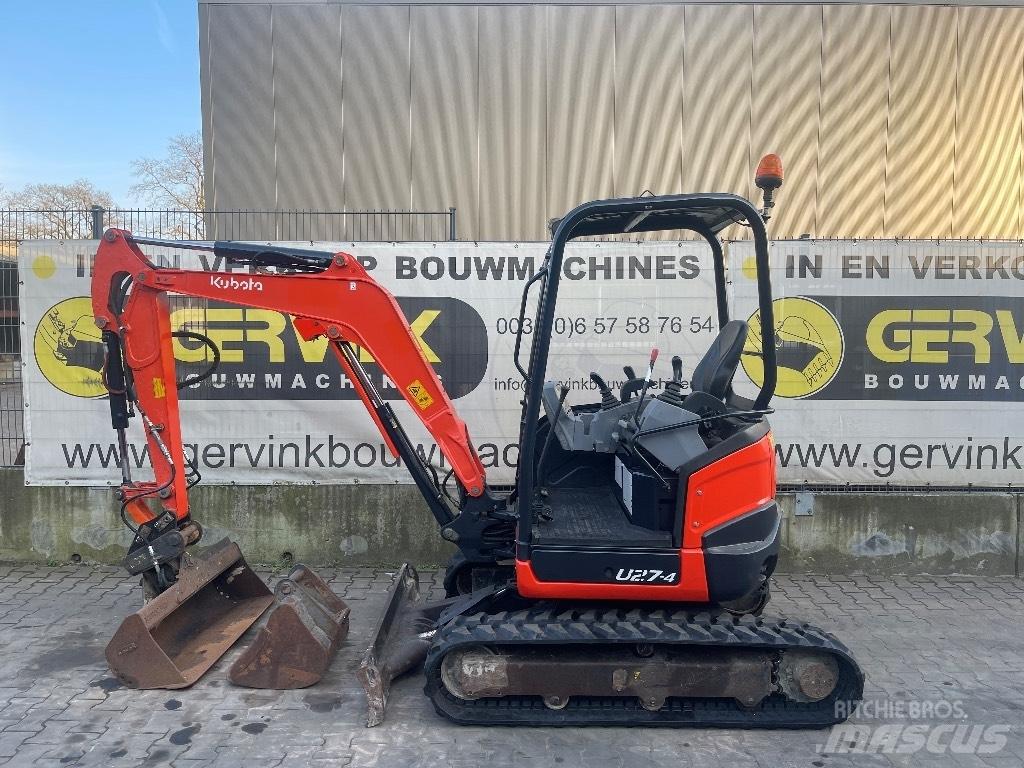 Kubota U 27-4 小型挖掘机
