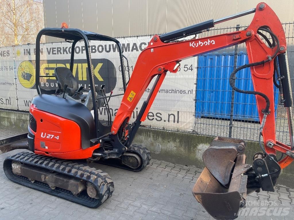 Kubota U 27-4 小型挖掘机
