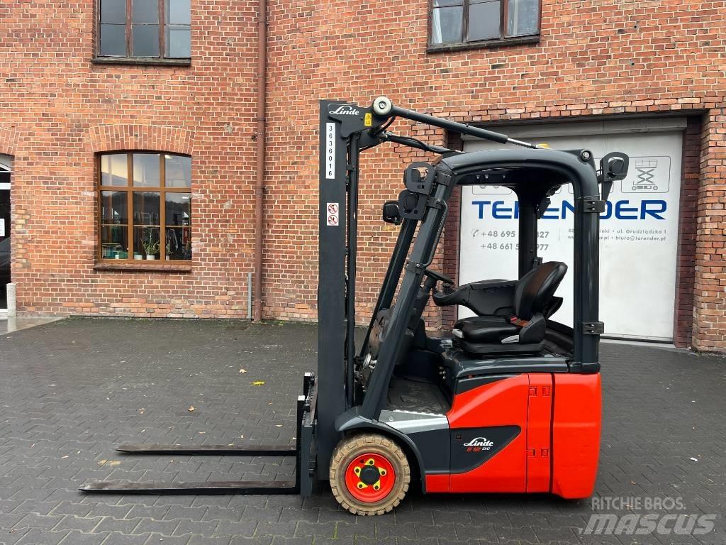 Linde E 12 电动叉车